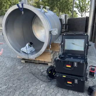 Workshop on inspection robots for surface reports of tanks &amp; vessels