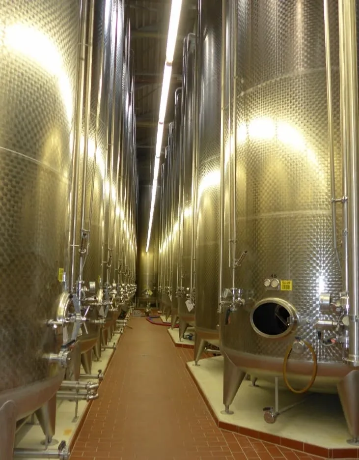 Tanklager für Fruchtsaft und Konzentrate