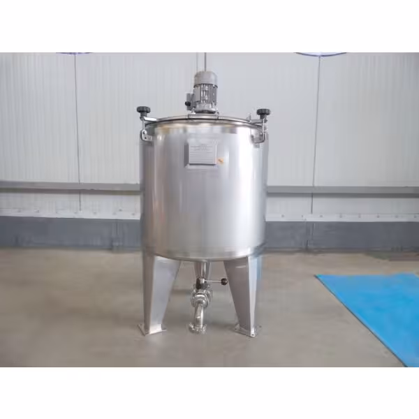 Brand new 200 liter vessel, AISI316 (agitator optional, upon request)