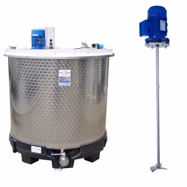 Werksneuer 1150 Liter Rührwerksbehälter mit schnellem Propellerrührwerk (Typ SDE)