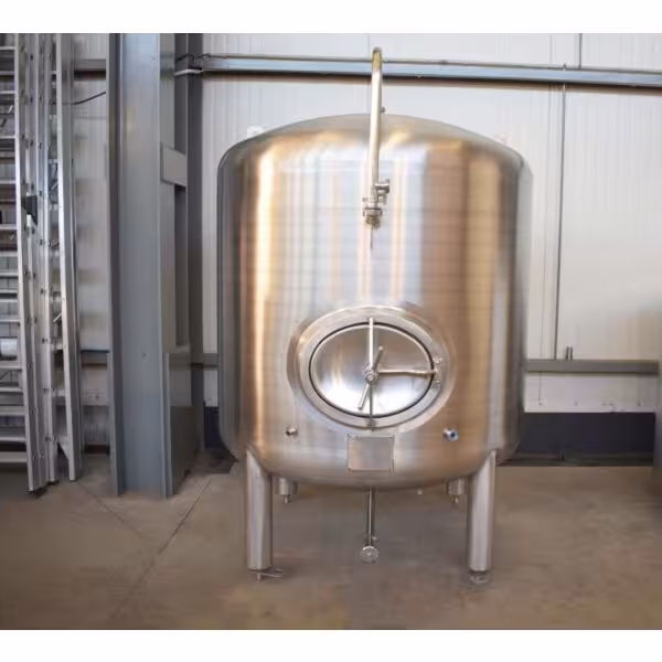 Ungebrauchter 2000 Liter Druckbehälter aus V2A