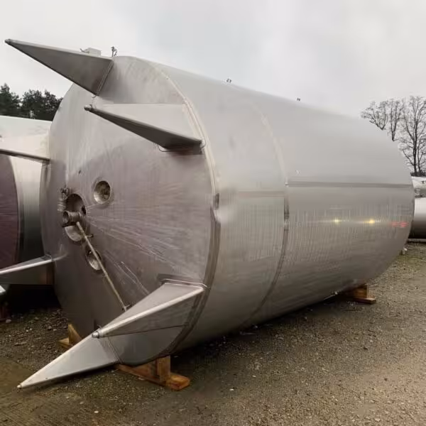 Depósito aislado calefactable/refrigerable de 22000 litros en acero inoxidable 304