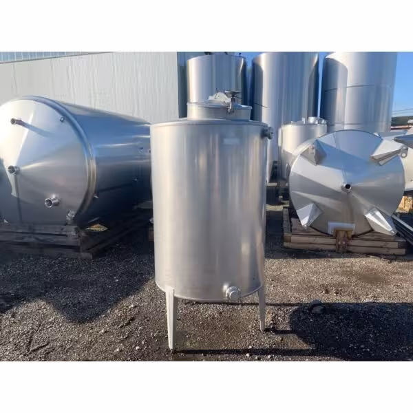 850 Liter Behälter aus V2A