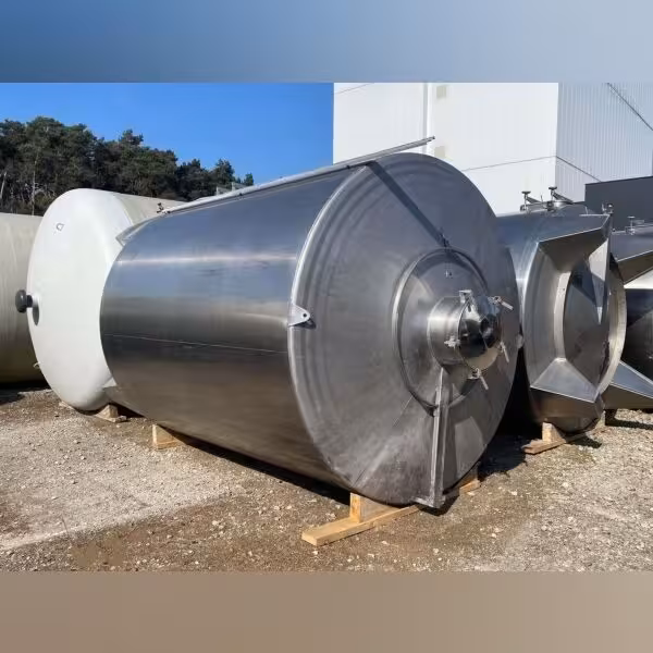 Serbatoio di stoccaggio riscaldabile da 16.000 litri, Aisi304