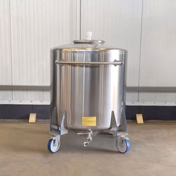 920 Liter mobile storage tank, Aisi304