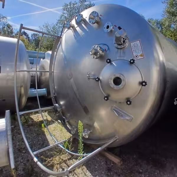 Serbatoio di stoccaggio da 54570 litri in acciaio inox 316