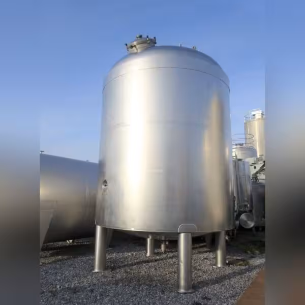 27600 Liter isolated pressure tank, Aisi316