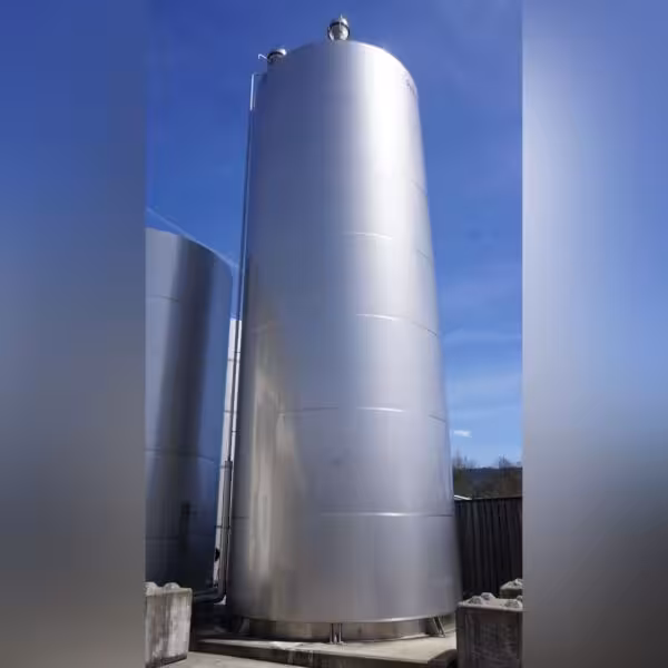 Serbatoio di stoccaggio isolato da 100.000 litri in acciaio inox 304