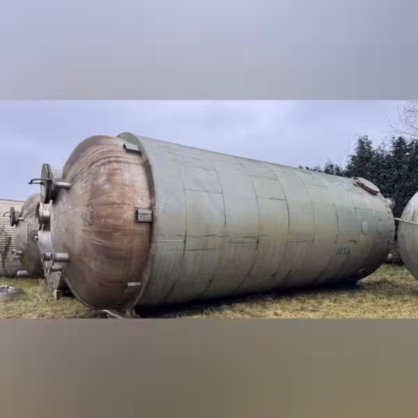 100000 Liter heiz-/kühlbarer Druckbehälter aus V4A