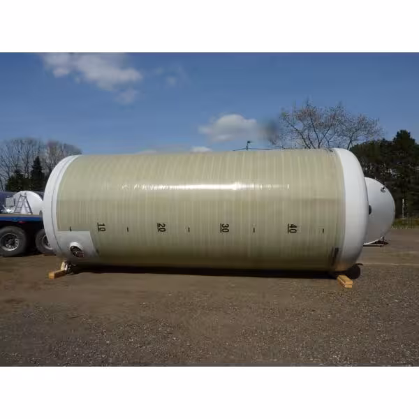 Werksneuer 52000 Liter Lagertank aus glasfaserverstärktem Kunststoff (GFK)