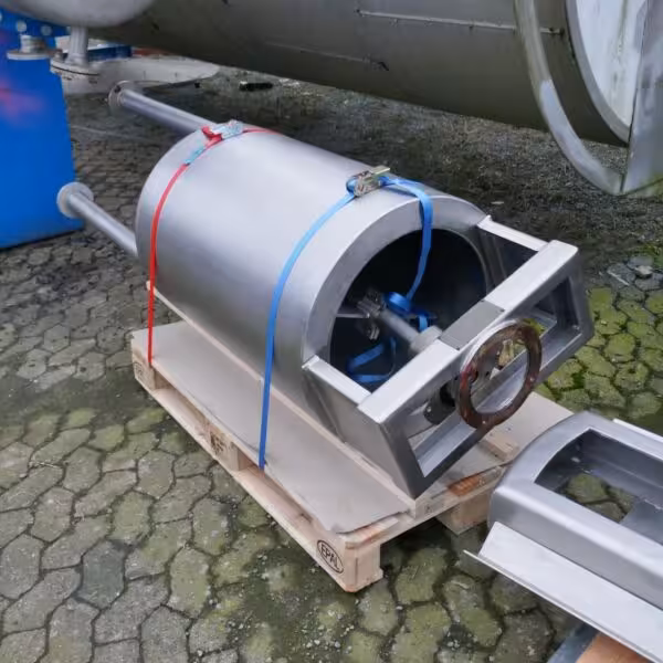 Serbatoio di fusione a temperatura controllata da 90 litri in acciaio inox 316 con agitatore ad ancora