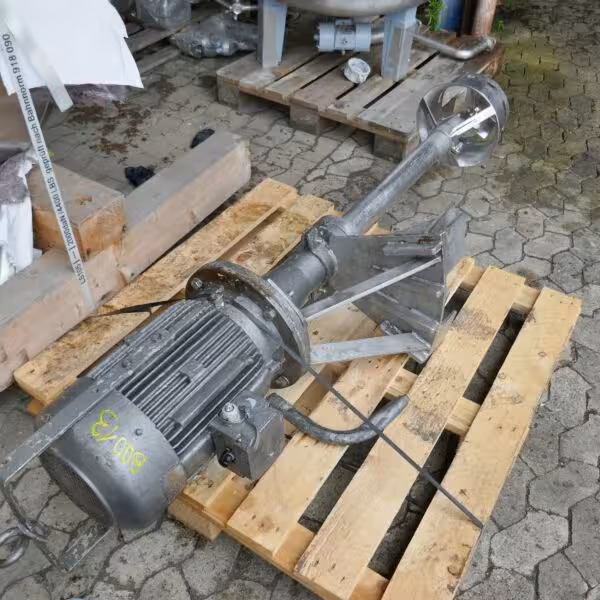 Ystral jet stream mixer, Aisi 304