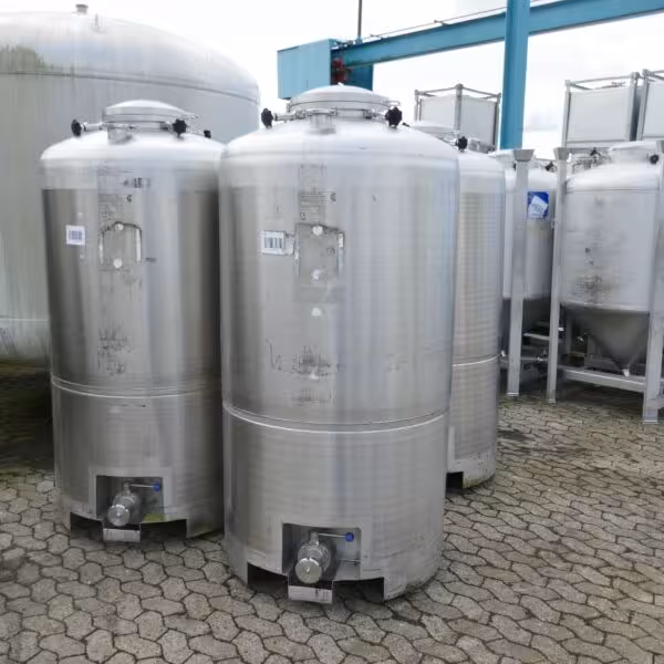 1140 liter stainless steel 316 pressure container