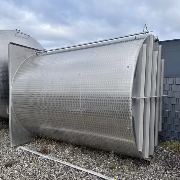 16500 Liter tank with flat bottom, Aisi 304