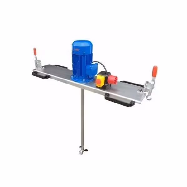 IBC agitator / high-speed container mixer with propeller stirrer