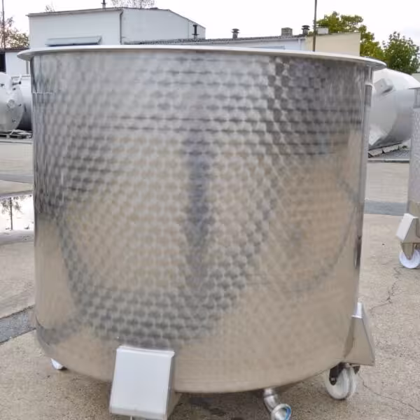 Serbatoio nuovo di zecca da 1150 litri in acciaio inox 304