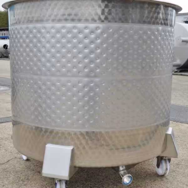 Serbatoio riscaldabile/raffreddabile da 1150 litri nuovo di fabbrica in acciaio inox 304
