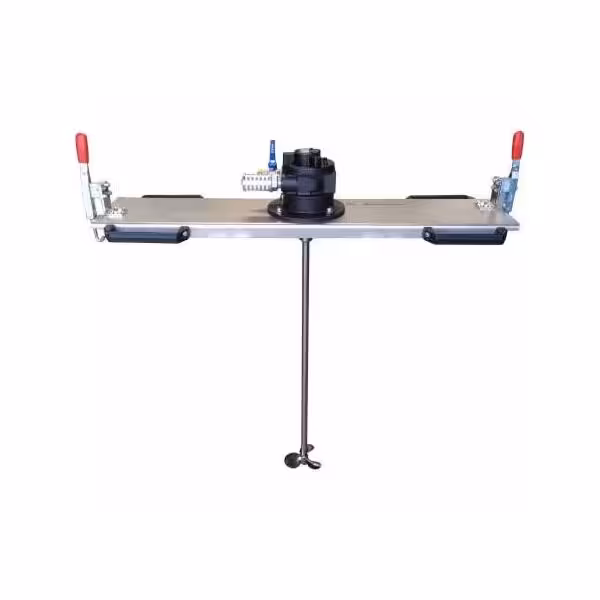 Pneumatik-IBC Rührwerk / Containerrührwerk mit Pneumatikantrieb und Propellerrührer