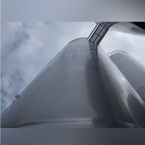 130000 liter insulated storage tank made of stainless steel 304