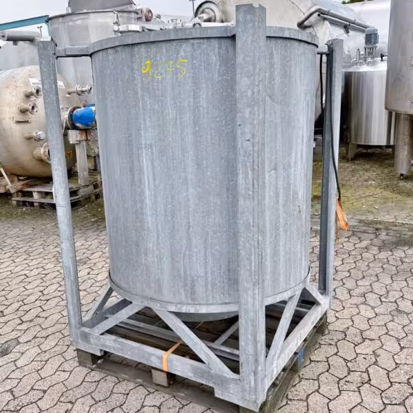 Serbatoio a pressione da 982 litri in acciaio inox 304