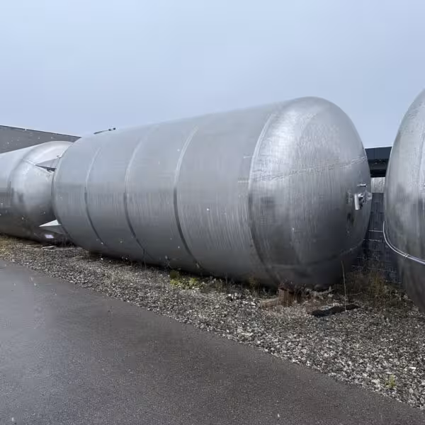 Serbatoio a pressione da 69000 litri in acciaio inox 304