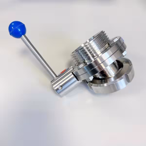 Grifo de disco DN 50 DIN11851 en acero inoxidable 316