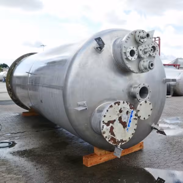 Serbatoio di stoccaggio da 25000 litri in acciaio inox 316