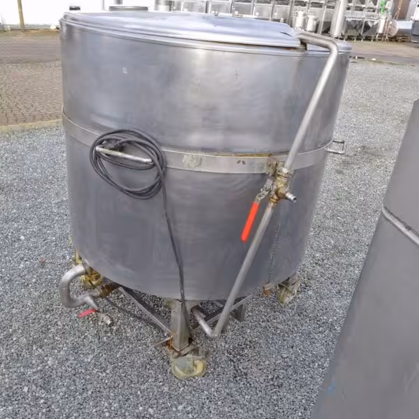 Serbatoio isolato da 850 litri in acciaio inox 304