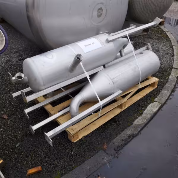 100 Liter Behälter aus V4A