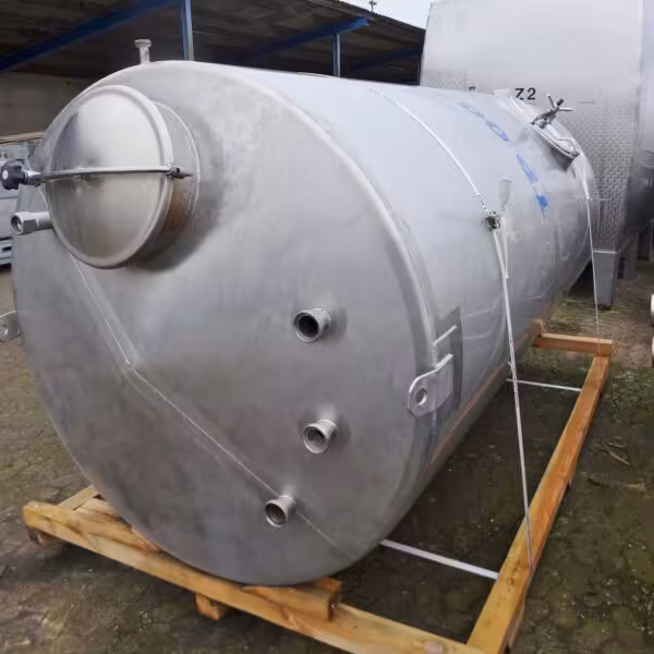 6000 Liter Behälter aus V2A