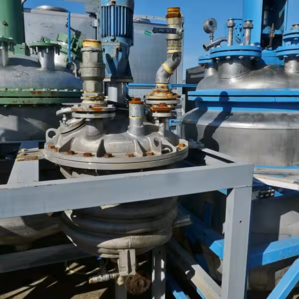 100 Liter heiz-/kühlbarer Behälter aus V4A