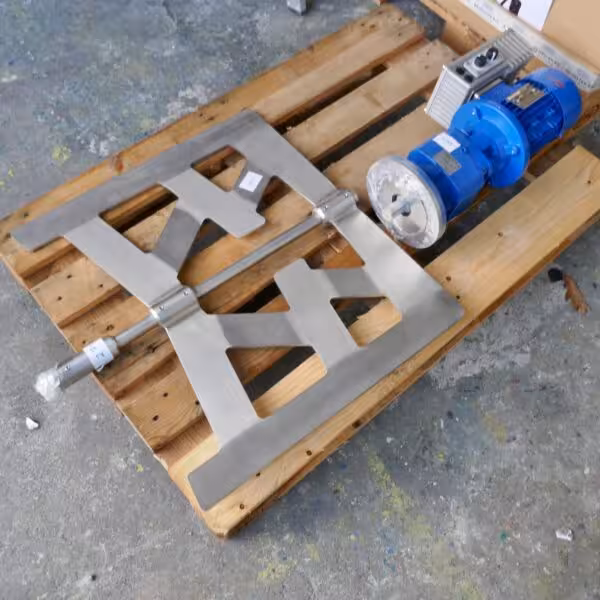 Nuovo agitatore ad ancora in acciaio inox 316