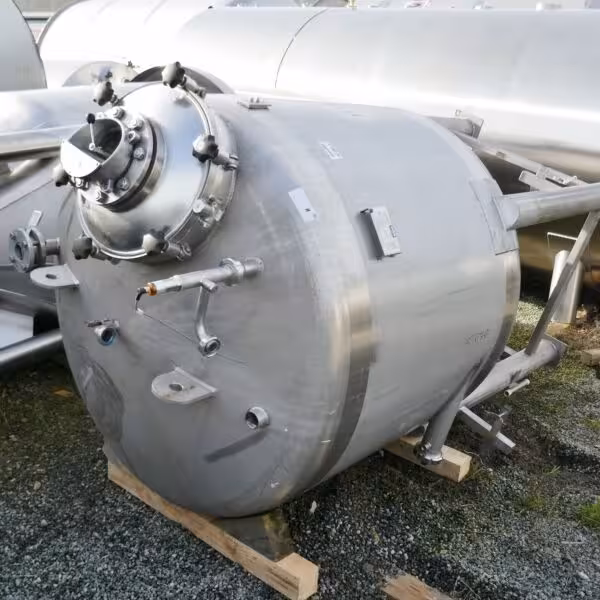 3000 Liter Druckbehälter aus V4A