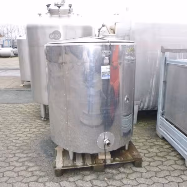 1000 liter tank, Aisi 304