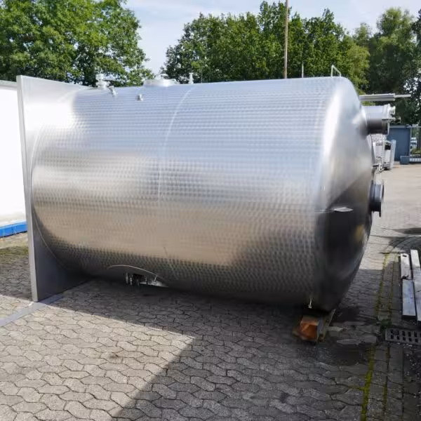 10000 Liter tank, Aisi 304 with propeller agitator