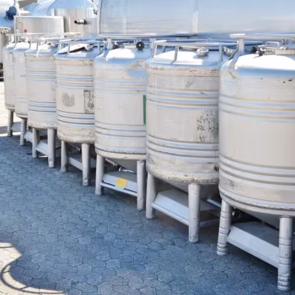 Serbatoio a pressione da 800 litri in acciaio inox 304