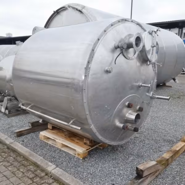 5000 Liter Behälter aus V2A