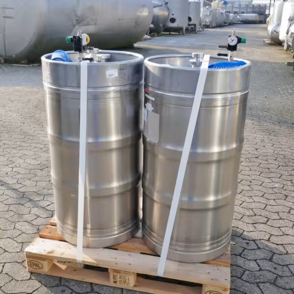 230 liter pressure barrel, Aisi 316