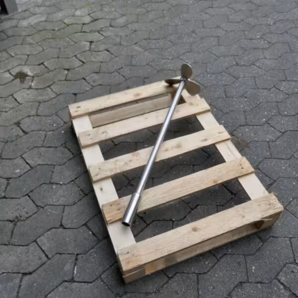 Rührwelle mit Propeller aus V4A