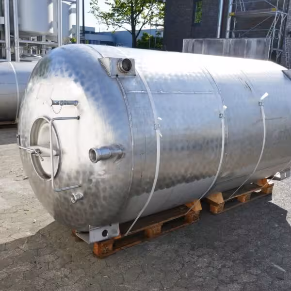 5500 Liter 8 bar pressure tank, Aisi 304