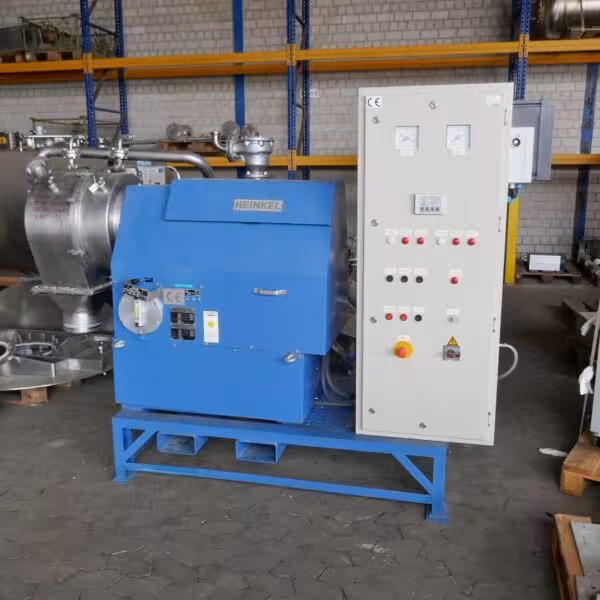Centrifuga a tamburo Heinkel HF 300 con capacità di 6,5 litri