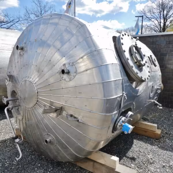 Recipiente in pressione isolato da 5700 litri in acciaio inox 316