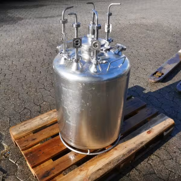 130 Liter Druckbehälter aus V4A