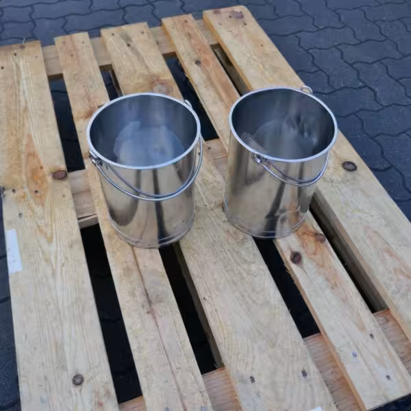 5 Liter Behälter / Eimer aus V2A