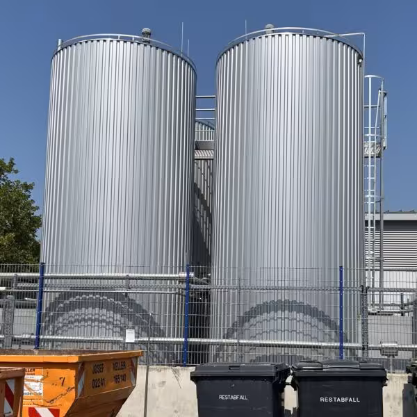 Ungebrauchter 40000 Liter SERAP First.SV 20 Milchkühltank aus V2A mit Rührwerk & Verdampfung