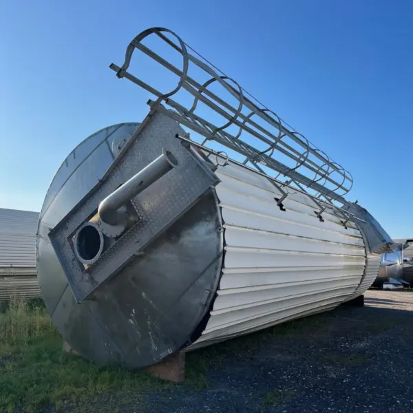 120000 Liter isolierter Lagertank aus V2A