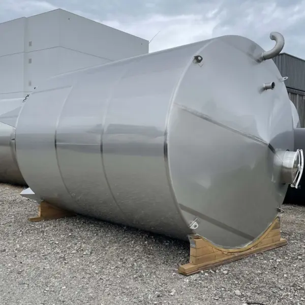 Werksneuer 30400 Liter Behälter aus V4A mit erhöhtem spezifischem Gewicht bis 1,35 Kilo/Liter