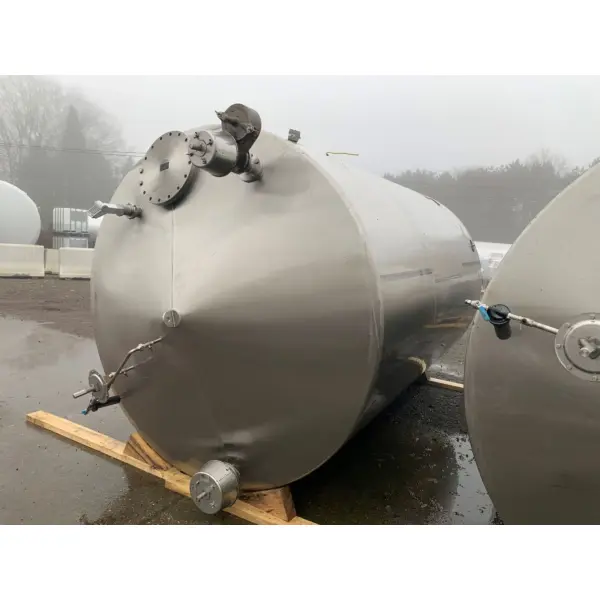 15000 Liter isolierter Druckbehälter aus V2A