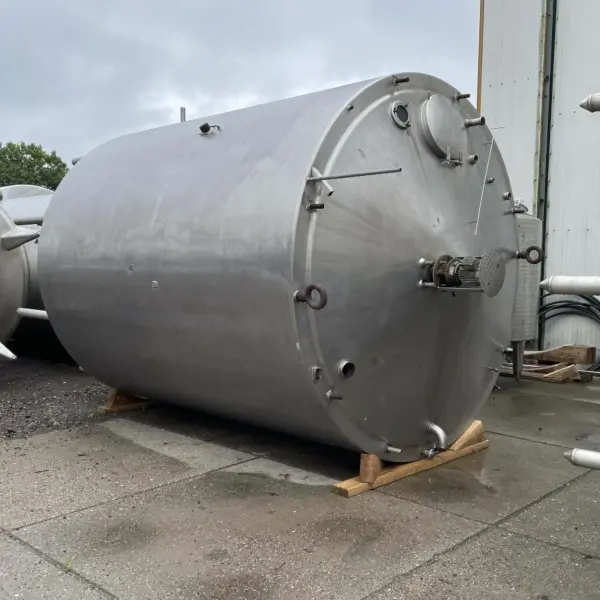 23000 Liter isolierter Mischtank aus V2A