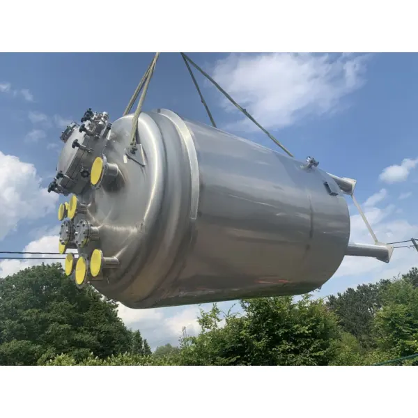 5000 Liter ungebrauchter Druckbehälter aus V4A